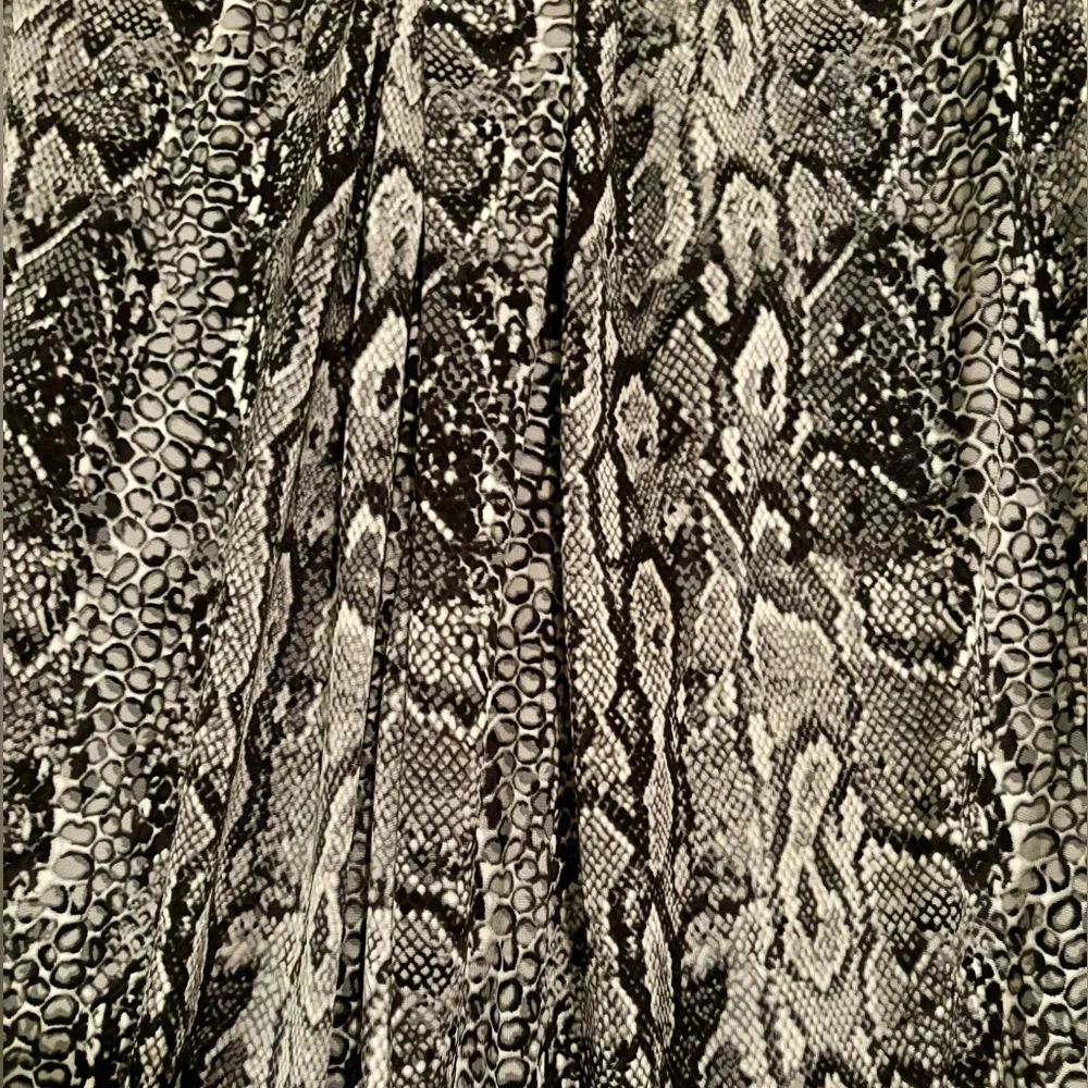 BCBGMAXAZRIA Twist-Front Snakeskin Dress - Picture 3 of 7